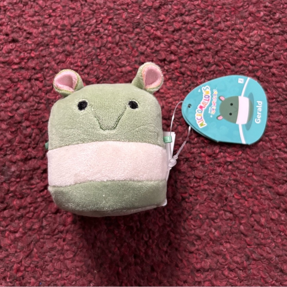 Squishmallows Gerald the Tapir Micromallow 2.5” Stuffed Plush